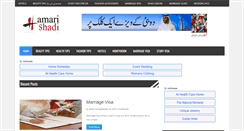 Desktop Screenshot of hamarishadi.com